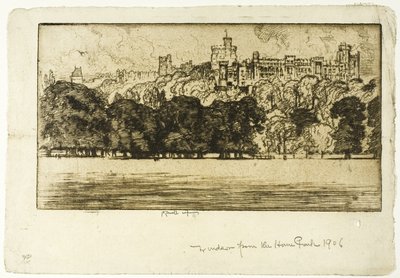 Koninklijk Windsor door Joseph Pennell