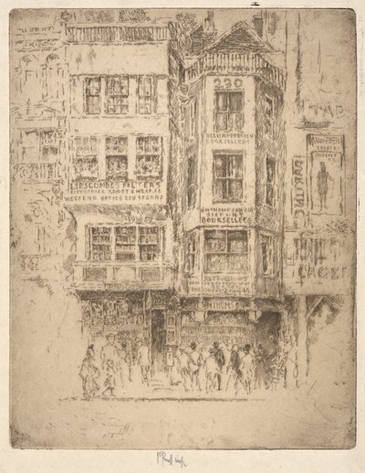 Strand door Joseph Pennell