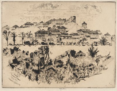 De Debacle van De Lesseps door Joseph Pennell