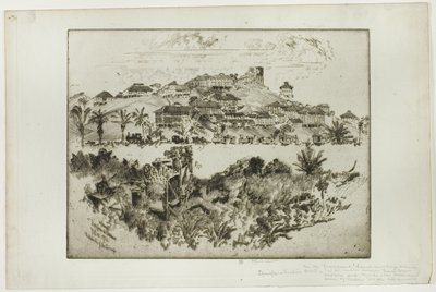 De Debacle van de Lesseps, Panama door Joseph Pennell