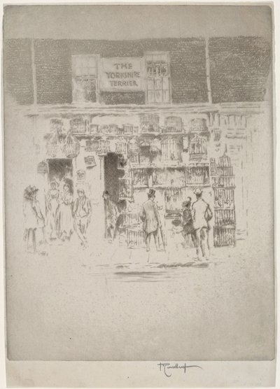 De Yorkshire Terrier door Joseph Pennell