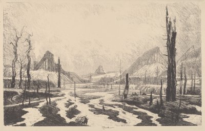 Vallei van de verlatenheid door Joseph Pennell