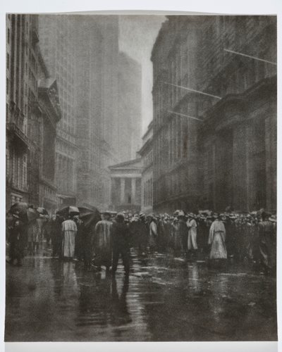 De Curb Market - New York, 1921 door Joseph Petrocelli