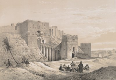Château d’Alep, 1843 door Joseph Philibert Girault De Prangey