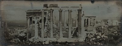 Erechtheion, Athene, 1842 door Joseph Philibert Girault De Prangey