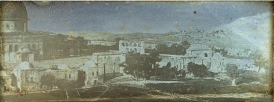 Jeruzalem: Rotskoepel door Joseph Philibert Girault De Prangey
