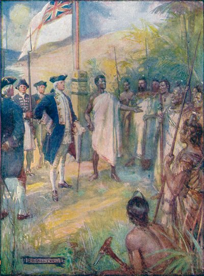 Cook vertelde de Maori