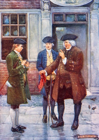 Dr. Johnson door Joseph Ratcliffe Skelton
