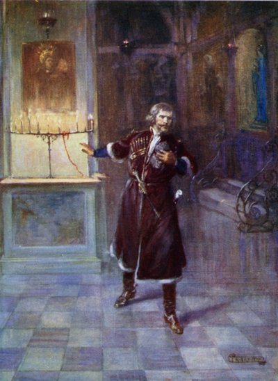 De rode kralen door Joseph Ratcliffe Skelton