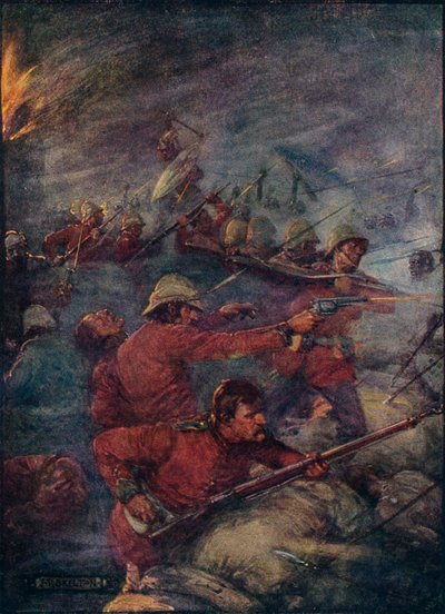 Zo hielden honderd mannen drieduizend wilden op afstand door Joseph Ratcliffe Skelton