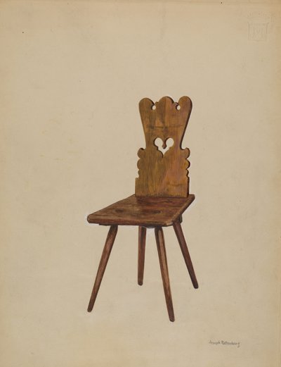 Zijstoel door Joseph Rothenberg