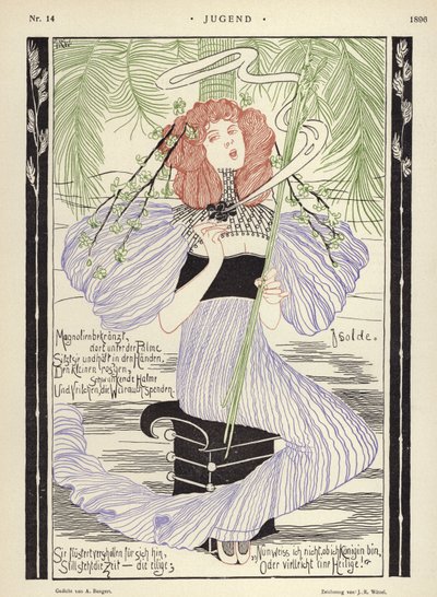 Isolde door Joseph Rudolf Witzel