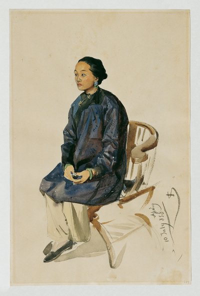 Chinese vrouw door Joseph Selleny