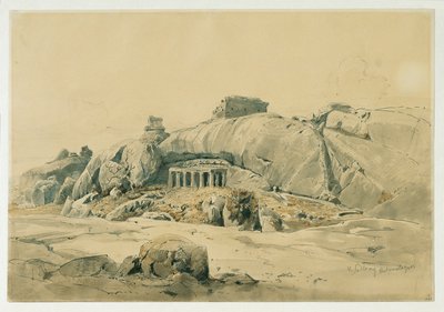 Rotsentempel van Mamallapuram (Mahamaleipur), India door Joseph Selleny