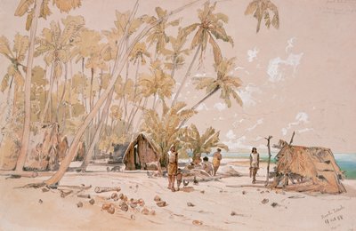 Het Oostenrijkse fregat Novara zeilde in 1857-59 rond de wereld ... door Joseph Selleny