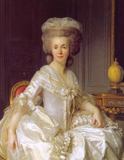 Frans: Portrait de Suzanne Curchod (Madame Jacques Necker) door Joseph Siffred Duplessis
