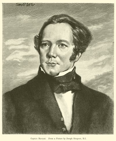 Kapitein Marryat door Joseph Simpson