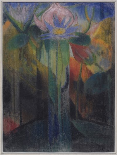 Jungle Bladeren door Joseph Stella