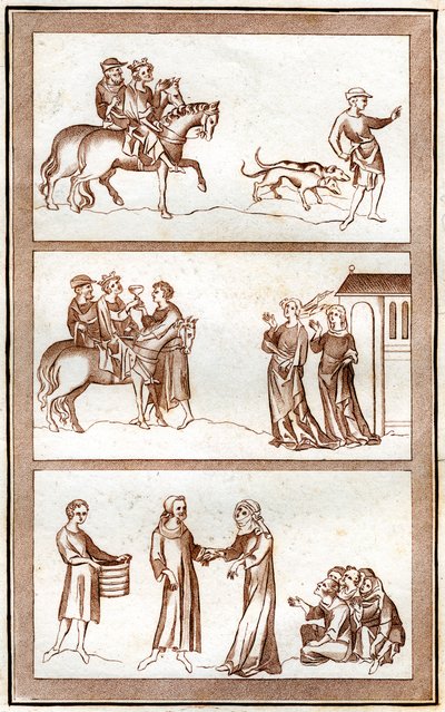 Het leven van Thomas Becket door Joseph Strutt