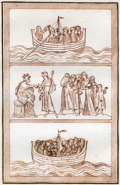 Het leven van Thomas Becket door Joseph Strutt
