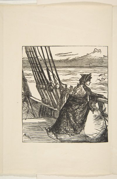 De Majors Dochter voor Once a Week, 21 juni 1862, 1862 door Joseph Swain