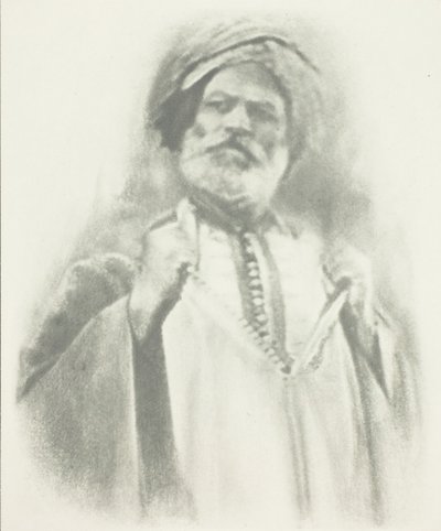 Een schets, ca. 1897 door Joseph Turner Keiley