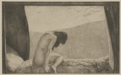 Verlaten, c.1913 door Joseph Uhl