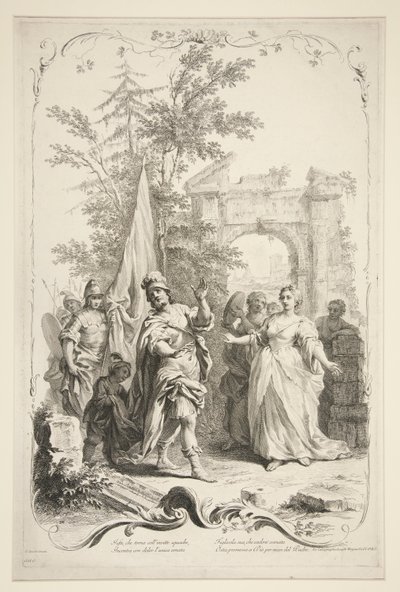 Jefta door Joseph Wagner
