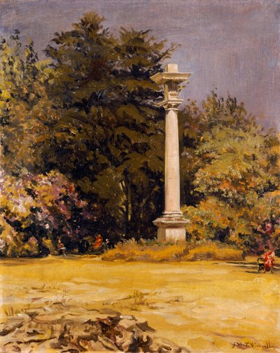 Dorische Zuil - de Monoliet, Chiswick House door Joseph Williams Topham Vinall