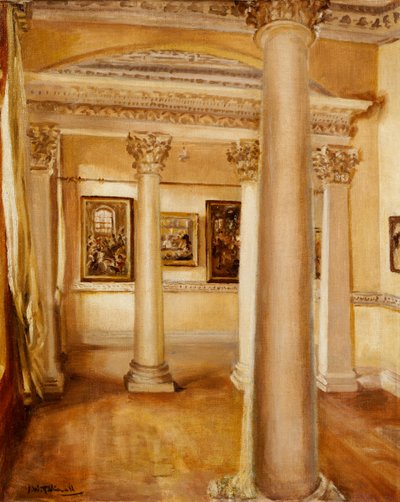 Zuiltekenkamer, Chiswick House door Joseph Williams Topham Vinall
