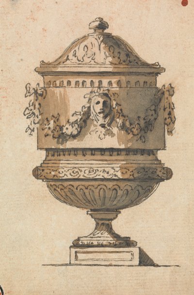 Ontwerp voor een urn door Joseph Wilton
