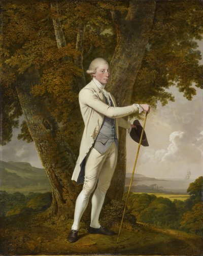 Portret van John Milnes door Joseph Wright of Derby
