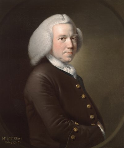 Portret van de Heer William Chase, Sr. door Joseph Wright of Derby