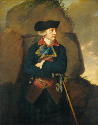 Portret van een heer, ca. 1770-1773 door Joseph Wright of Derby