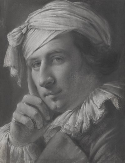 Portret van een man, c.1768 door Joseph Wright of Derby