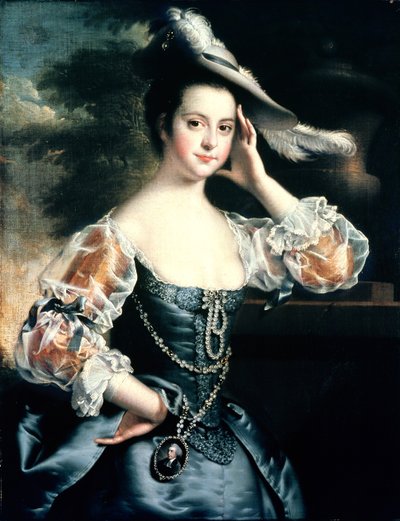 Susanna Hope door Joseph Wright of Derby