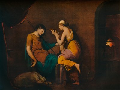 De Korinthische Maagd, 1782-1784 door Joseph Wright of Derby