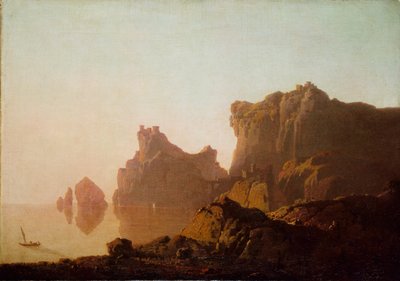 De Golf van Salerno door Joseph Wright of Derby