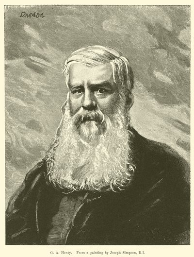 G A Henty door Joseph after Simpson
