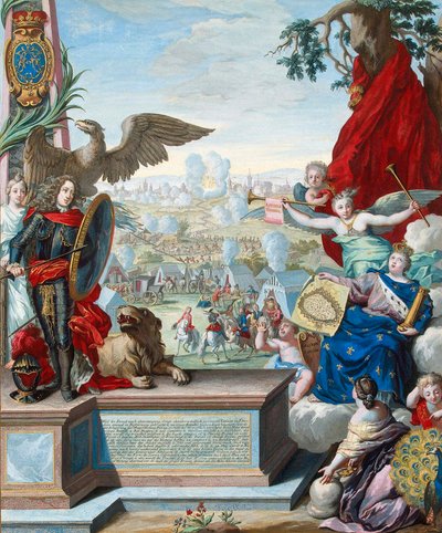 Verovering van het fort van Douai door de geallieerde troepen in 1710 door Joseph de Montalegre