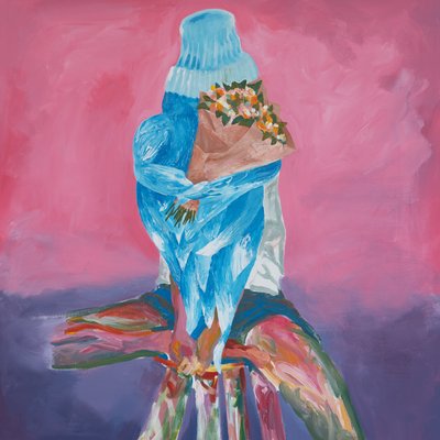 Liefde najagen, 2023 (acryl op doek) door Josephine Henning