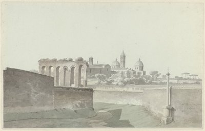 De Basiliek van Santa Maria Maggiore in Rome door Josephus Augustus Knip