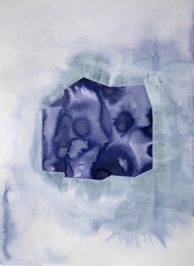 Etherisch Blauw Huis door Joshua Hoskins