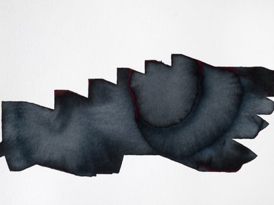 Vloeiende abstracte vormen door Joshua Hoskins
