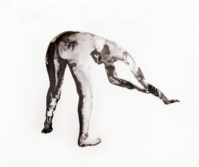 Inktstudie nr. 4 (gebogen) door Joshua Hoskins