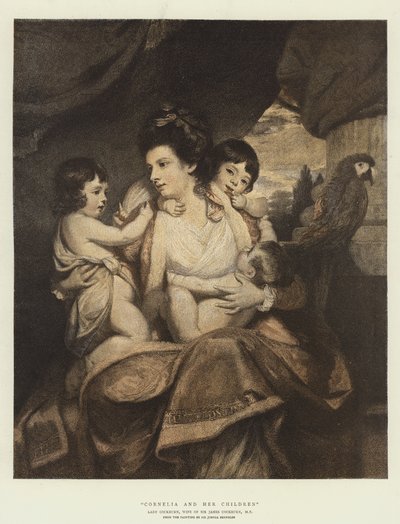 Cornelia en Haar Kinderen door Joshua Reynolds