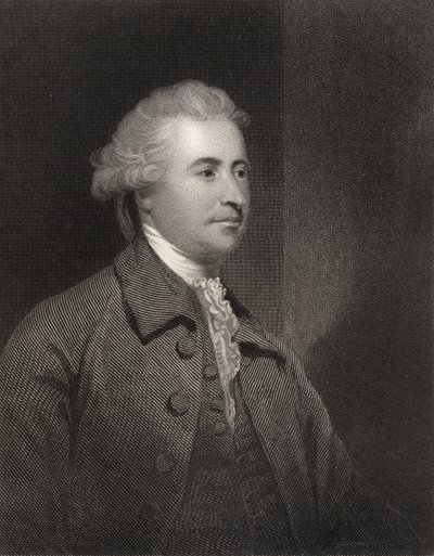 Edmund Burke, gegraveerd door H. Robinson, uit 