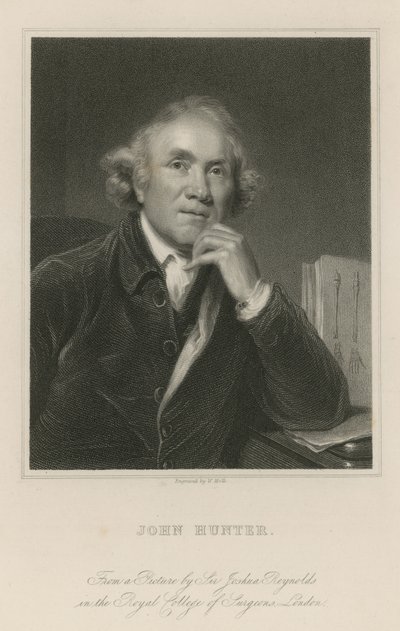 John Hunter door Joshua Reynolds