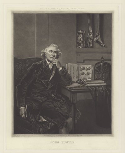 John Hunter, Schotse chirurg door Joshua Reynolds