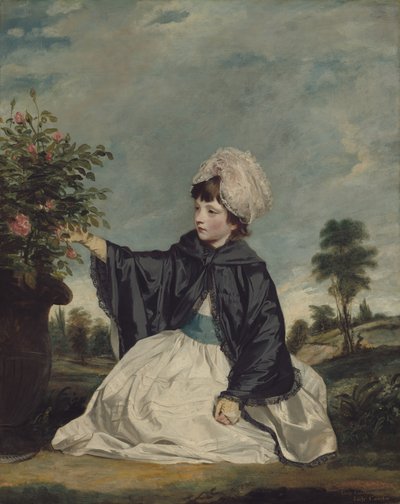 Lady Caroline Howard door Joshua Reynolds